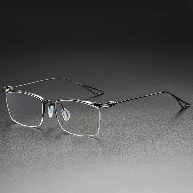 Pure Titanium Glasses Frame Men 2022 New Square Prescription Myopia glasses Eyeglasses frames Half Optical Eyewear Spectacles
Pure Titanium Glasses Frame Men 2022 New Square Prescription Myopia glasses Eyeglasses frames Half Optical Eyewear Spectacles