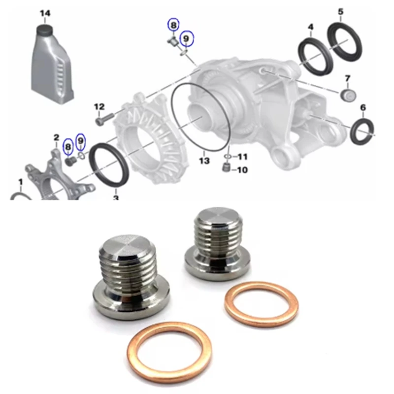 Right Angle gear box fueling screw plug For BMW R1200GS/R1250/ADV/R/RS/RT Rninet Stainless steel
Right Angle gear box fueling screw plug For BMW R1200GS/R1250/ADV/R/RS/RT Rninet Stainless steel