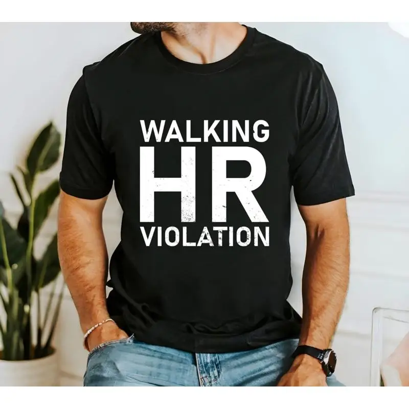 Футболка Walking Hr Violation, забавная футболка для сотрудников службы работы, саркастический офис
Футболка Walking Hr Violation, забавная футболка для сотрудников службы работы, саркастический офис