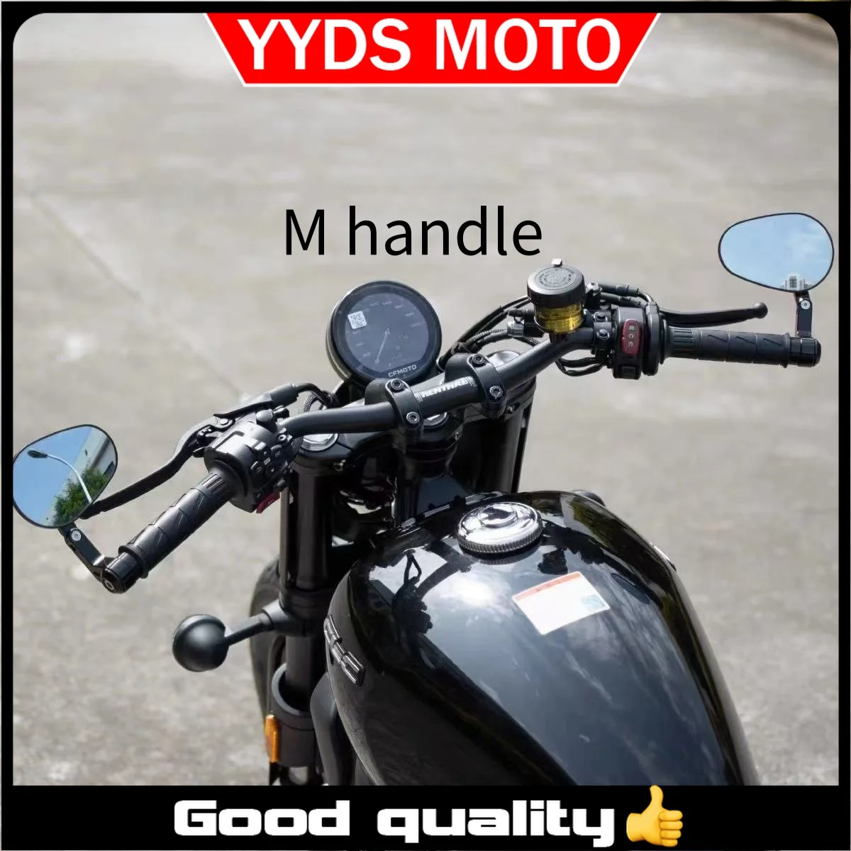 For CFMOTO 450CLC handlebar height increase rear shift code CFMOTO CLC450 rearview mirror M-shaped handlebar 450clc 450CL-C
For CFMOTO 450CLC handlebar height increase rear shift code CFMOTO CLC450 rearview mirror M-shaped handlebar 450clc 450CL-C