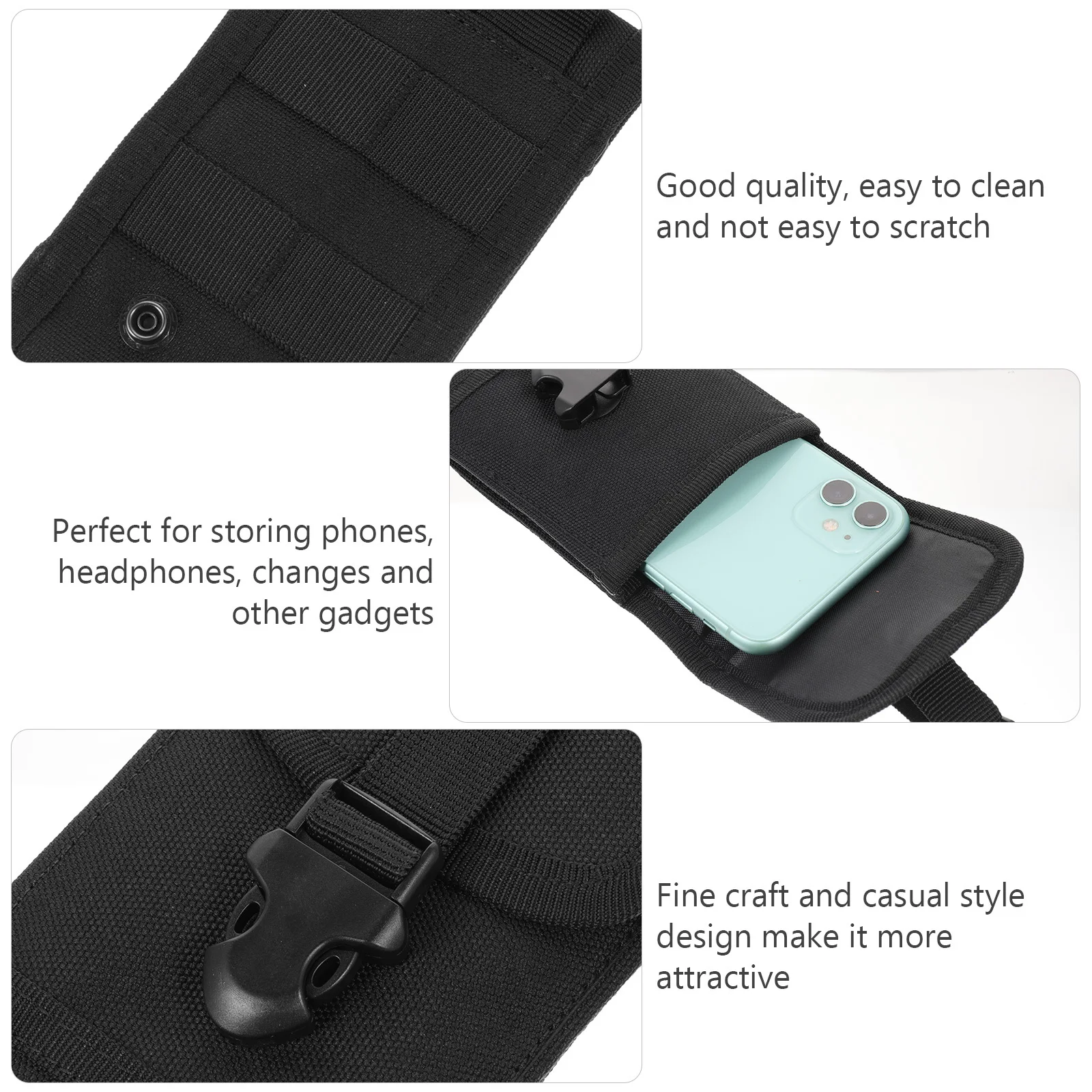 Multifunctional Tactical Waist Bag Oxford Fabric Cell Phone Holder Portable Sports Travel Storage Pouch for Men
Multifunctional Tactical Waist Bag Oxford Fabric Cell Phone Holder Portable Sports Travel Storage Pouch for Men