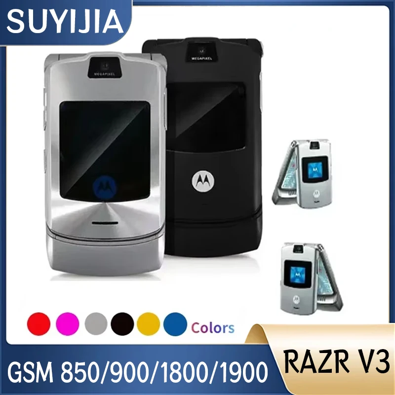 Восстановленный Оригинальный разблокированный Раскладной телефон Motorola RAZR V3 Оригинальный GSM 850/900/1800/1900 Mini USB Mini-SIM
Восстановленный Оригинальный разблокированный Раскладной телефон Motorola RAZR V3 Оригинальный GSM 850/900/1800/1900 Mini USB Mini-SIM