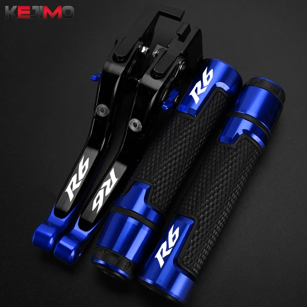 Motorcycle CNC 7/8"22MM Adjustable Brake Clutch Lever Hand Grips Handlebar Accessory For Yamaha YZFR6 YZF R6 2017 2018-2025 2024
Motorcycle CNC 7/8"22MM Adjustable Brake Clutch Lever Hand Grips Handlebar Accessory For Yamaha YZFR6 YZF R6 2017 2018-2025 2024