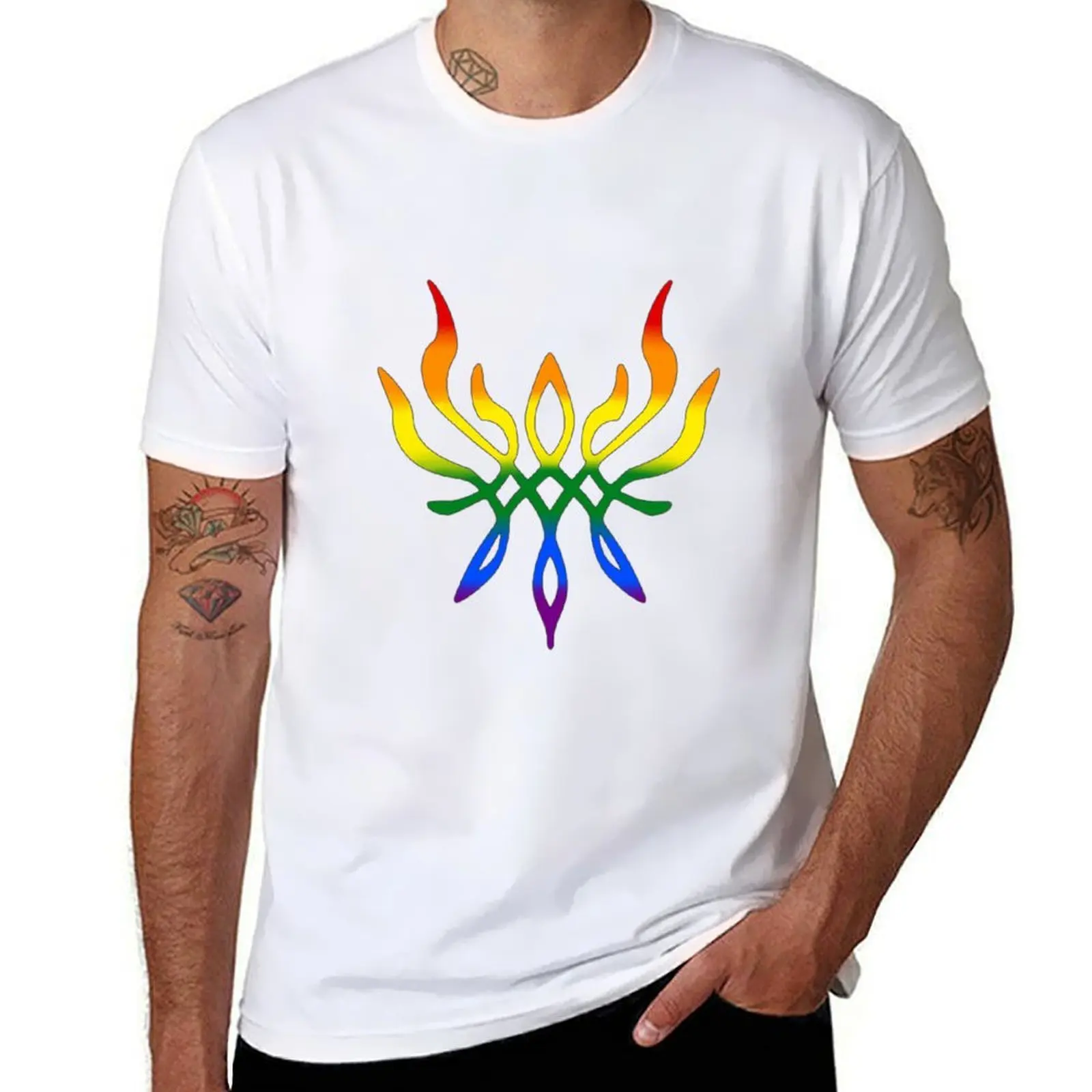 Gay Pride Crest of Flames T-Shirt t shirts for man pack white funny t shirts man man t shirts high quality luxury brand T-shirt
Gay Pride Crest of Flames T-Shirt t shirts for man pack white funny t shirts man man t shirts high quality luxury brand T-shirt