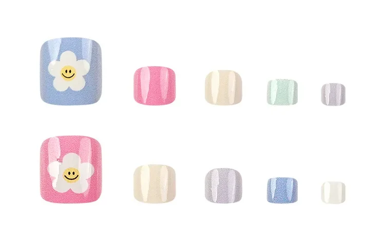 2026 New Minimalist 24-Piece Removable Nail Art Patch - Sexy Smile Toenail Tips and Nail Stickers
2026 New Minimalist 24-Piece Removable Nail Art Patch - Sexy Smile Toenail Tips and Nail Stickers