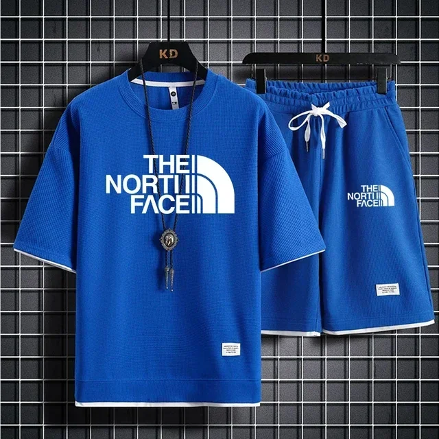2025 summer new men's printed short-sleeved T-shirt + shorts suit, casual sportswear, breathable outdoor casual men's T-shirt,
2025 summer new men's printed short-sleeved T-shirt + shorts suit, casual sportswear, breathable outdoor casual men's T-shirt,
