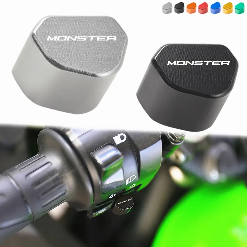 Для Ducati Monster 821/1200 S/R 2014-2026 мотоциклетная кнопка переключения с ЧПУ, переключатель указателя поворота, колпачок для ключей
Для Ducati Monster 821/1200 S/R 2014-2026 мотоциклетная кнопка переключения с ЧПУ, переключатель указателя поворота, колпачок для ключей