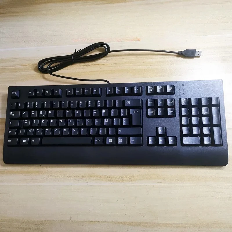 AZERTY French Layout USB wired keyboard For Lenovo SK8827 High keycap Desktop keyboard
AZERTY French Layout USB wired keyboard For Lenovo SK8827 High keycap Desktop keyboard