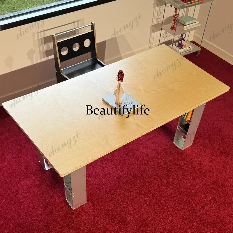 Metal aluminum minimalist antique office book tea wooden table
Metal aluminum minimalist antique office book tea wooden table