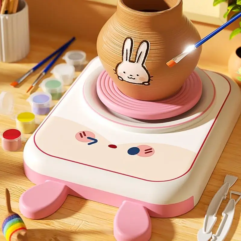 Portable Pottery Wheel Art Studio For Kids Non Toxic ABS Craft Machine Ages 3 And Up A2UB
Portable Pottery Wheel Art Studio For Kids Non Toxic ABS Craft Machine Ages 3 And Up A2UB