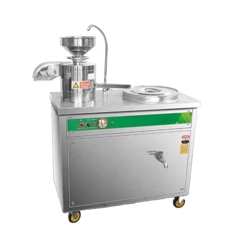 Tofu ECheese Making Machine Automatic Commercial Stainless Milk Making Machine Soya Mixer Bean Machine