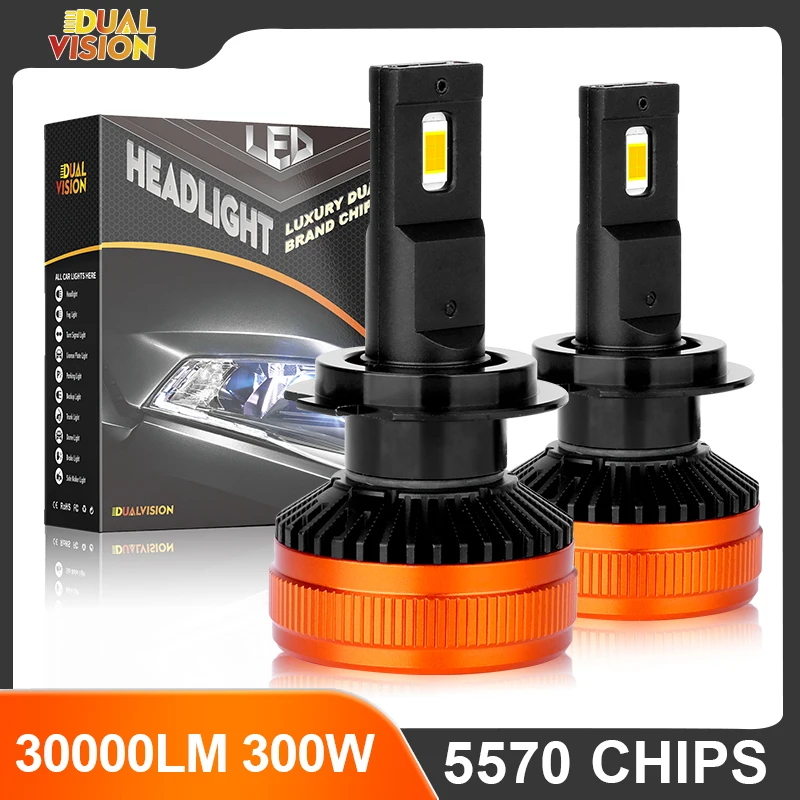H7 Светодиодные фары 30000LM Canbus H1 H4 H8 H9 H11 9012 9005 HB3 9006 HB4 Автоматические противотуманные фары 6000K Супер яркие 5570 CSP Чипы 12 В
H7 Светодиодные фары 30000LM Canbus H1 H4 H8 H9 H11 9012 9005 HB3 9006 HB4 Автоматические противотуманные фары 6000K Супер яркие 5570 CSP Чипы 12 В