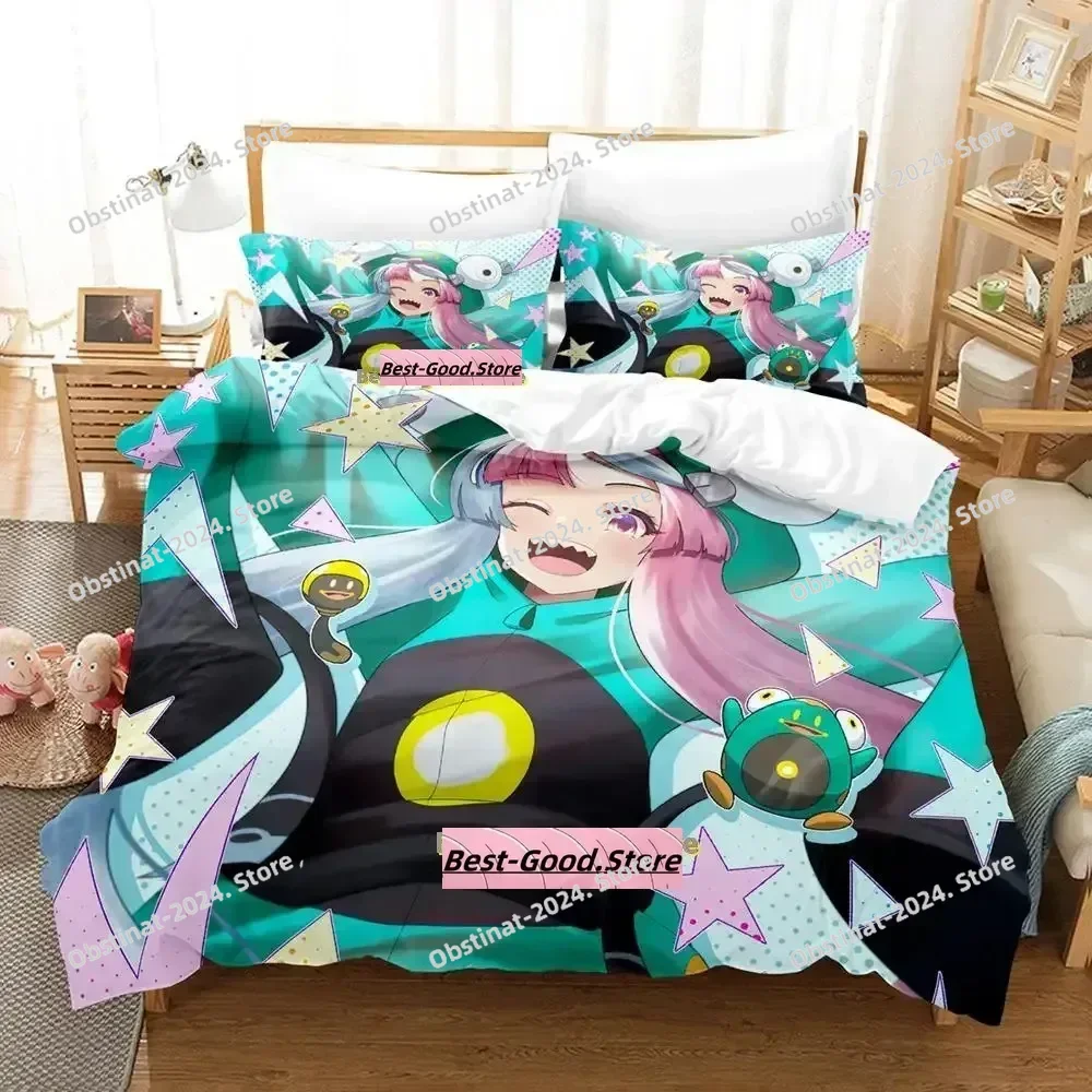 New Kawaii Iono Bedding Set Single Twin Full Queen King Size Bed Set Adult Kid Bedroom Duvetcover Sets Anime parure de lit Bed
New Kawaii Iono Bedding Set Single Twin Full Queen King Size Bed Set Adult Kid Bedroom Duvetcover Sets Anime parure de lit Bed