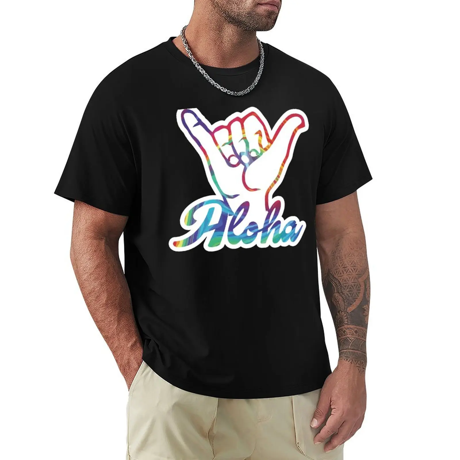 Shaka Hand, Hang Loose, Aloha, Tie Dye T-Shirt Work Utility Short Sleeve Shirt
Shaka Hand, Hang Loose, Aloha, Tie Dye T-Shirt Work Utility Short Sleeve Shirt