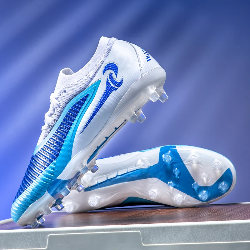 New Men Football Boots Ankle Support Soccer Shoes Cheats Wear Resistant Studded Shoes Adult Outdoor Training Match Sport Sneaker
New Men Football Boots Ankle Support Soccer Shoes Cheats Wear Resistant Studded Shoes Adult Outdoor Training Match Sport Sneaker
