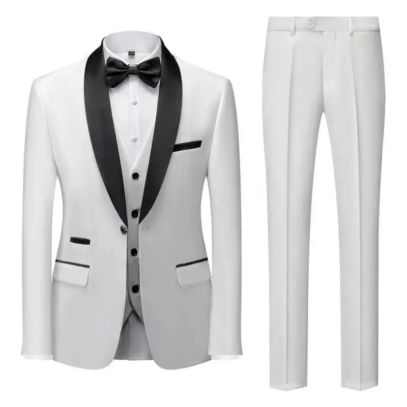 Suit New Casual Men's Business Set, Men's Wedding Emcee Dress Hall Plus Size Suit Three Piece Set, Men's
Suit New Casual Men's Business Set, Men's Wedding Emcee Dress Hall Plus Size Suit Three Piece Set, Men's
