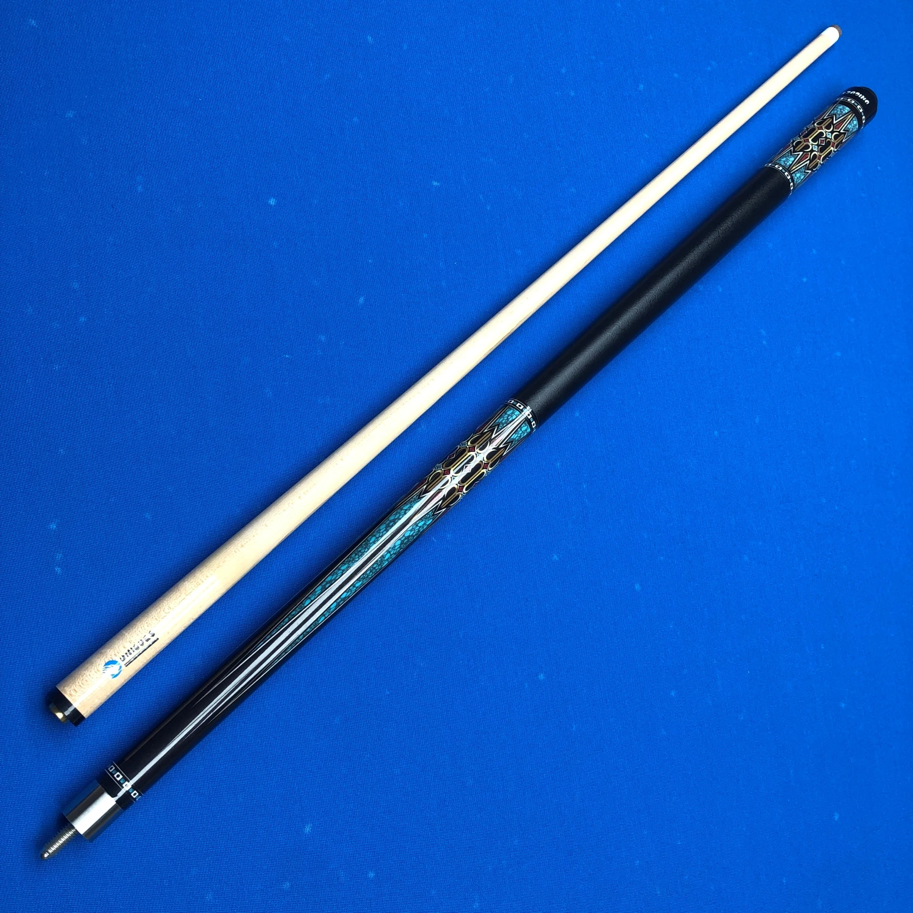 Premium Hard Maple 2-Piece Pool Cue Stainless Steel Quick Connect Joint 12.3mm Composite Tip Non-Slip Grip
Premium Hard Maple 2-Piece Pool Cue Stainless Steel Quick Connect Joint 12.3mm Composite Tip Non-Slip Grip