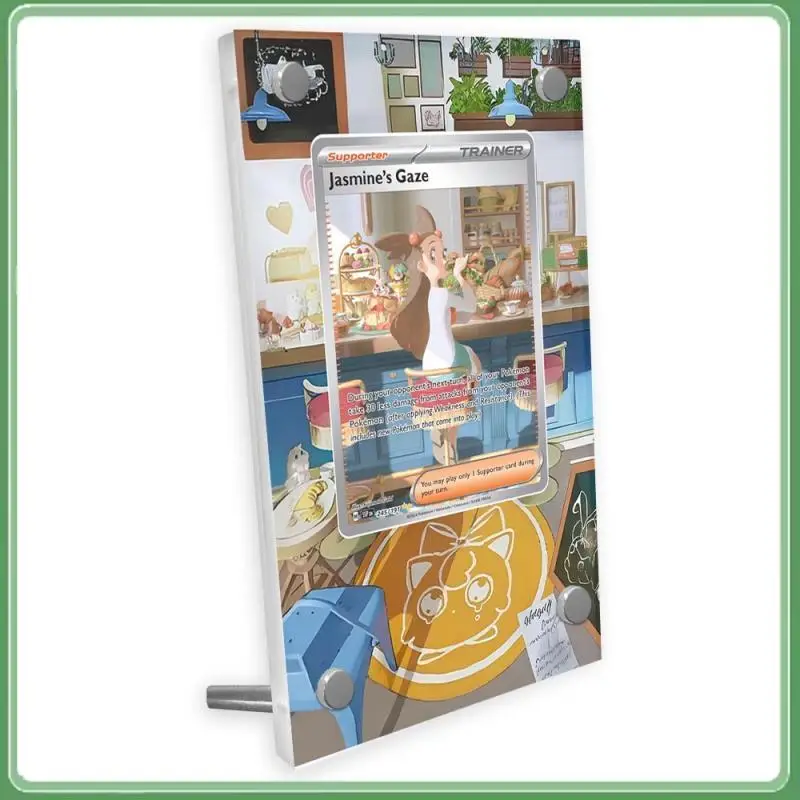 Anime Pokemon Ptcg Jasmine's Gaze Card Extended Art Display Case Anime Collection Card Extended Painting Psa Display Rack Gift
Anime Pokemon Ptcg Jasmine's Gaze Card Extended Art Display Case Anime Collection Card Extended Painting Psa Display Rack Gift