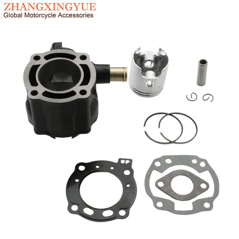 Scooter 70cc 47mm Big Bore Racing Cylinder Block Kit For Suzuki Katana 50 Zillion 50cc LC 47mm/12mm 2-Stroke