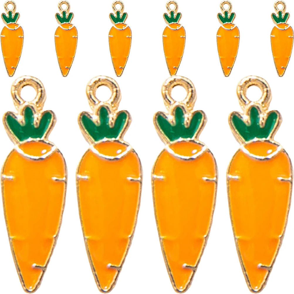10Pcs Carrot Pendants Exquisite DIY Jewelry Accessories Easter Charms Necklace Bracelet Making Supplies Easter Charms
10Pcs Carrot Pendants Exquisite DIY Jewelry Accessories Easter Charms Necklace Bracelet Making Supplies Easter Charms
