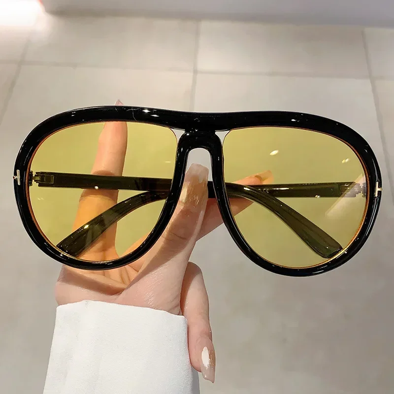Trend Oversized Pilot Sunglasses Women For Men Luxury Brand Designer Sun Glasses Vintage Big Frame Eyeglasses Punk Driving Shade
Trend Oversized Pilot Sunglasses Women For Men Luxury Brand Designer Sun Glasses Vintage Big Frame Eyeglasses Punk Driving Shade