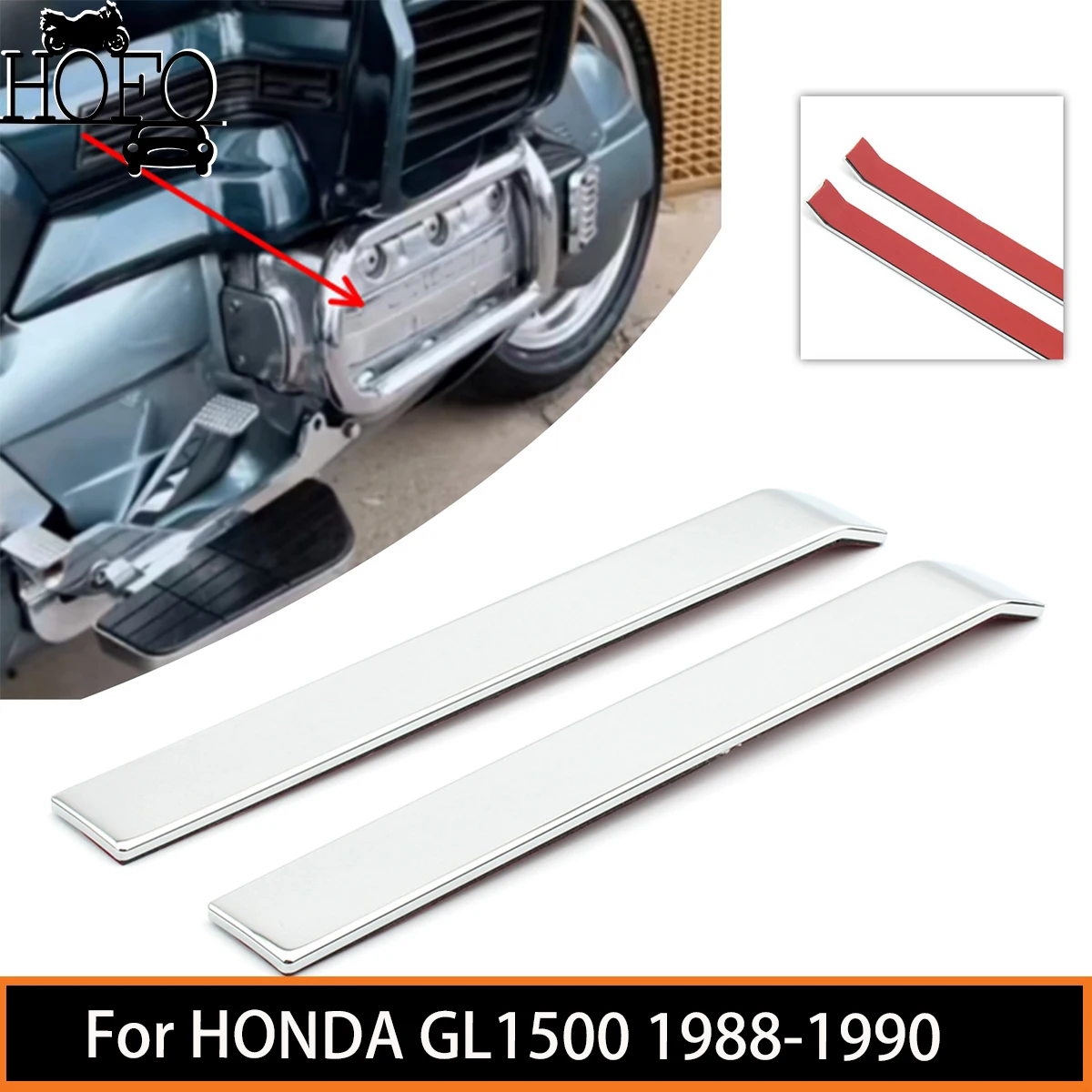 2 Pcs/Set Motorcycle Fairing Side Moulding Trim Engine Guard Frame Protection Cover For HONDA GL1500 1988-1990 Black/Gold/Chrome
2 Pcs/Set Motorcycle Fairing Side Moulding Trim Engine Guard Frame Protection Cover For HONDA GL1500 1988-1990 Black/Gold/Chrome