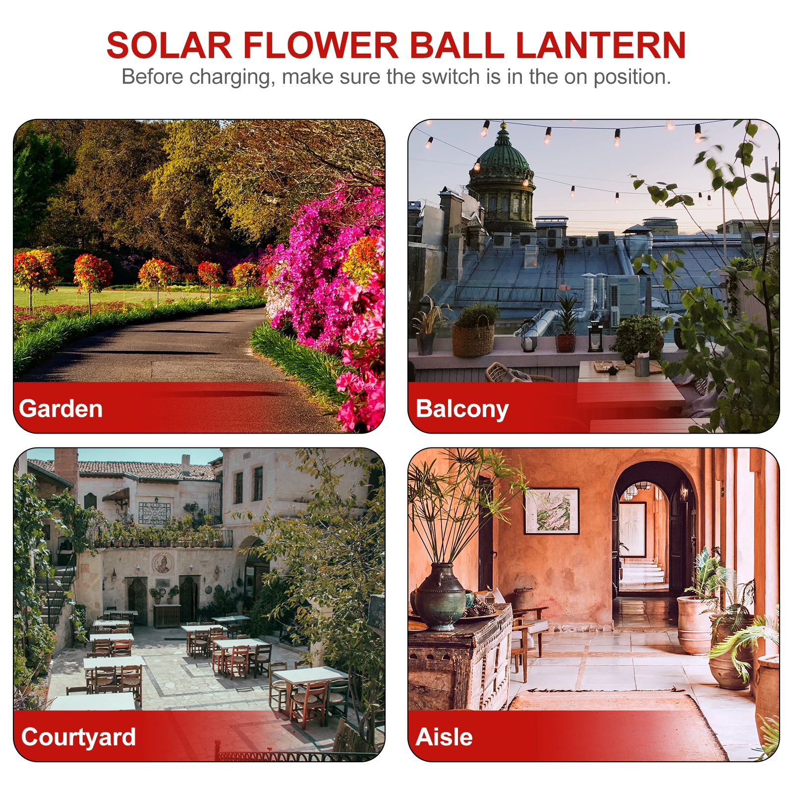 1pc Flower Lamp LED Hanging Led Light Solar Light for Garden Lawn Led Solar Lamp Villa Outdoor Lighting
1pc Flower Lamp LED Hanging Led Light Solar Light for Garden Lawn Led Solar Lamp Villa Outdoor Lighting