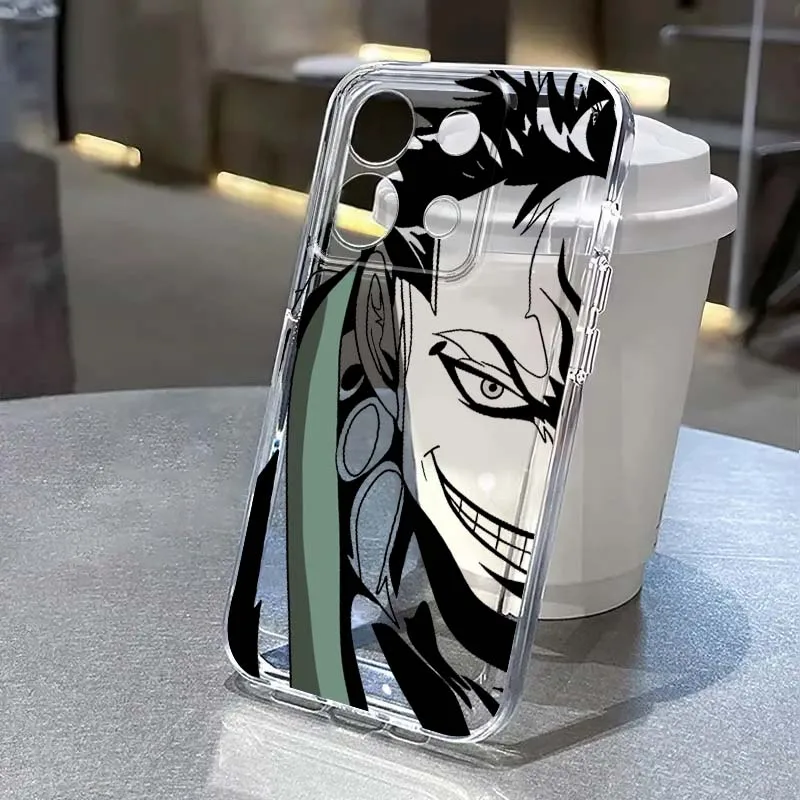Cool Luffys Zoro Phone Case for Xiaomi Mi 15T 11 11T Poco F7 F5 X7 X6 X5 M4 X4 M3 Pro NFC Lite GT Pro 4G 5G Transparent Soft TPU
Cool Luffys Zoro Phone Case for Xiaomi Mi 15T 11 11T Poco F7 F5 X7 X6 X5 M4 X4 M3 Pro NFC Lite GT Pro 4G 5G Transparent Soft TPU