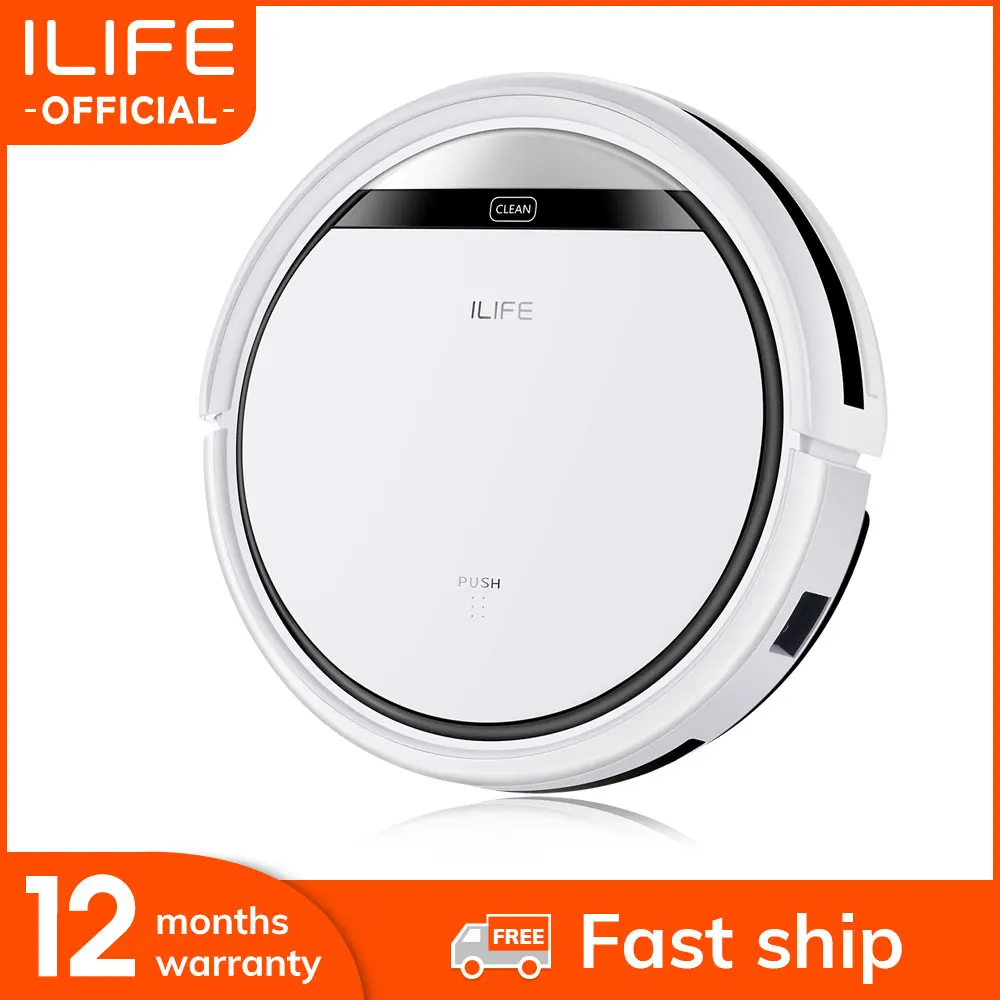 ILIFE V3s Pro Robot Vacuum Cleaner, Tangle-free Suction , Daily Schedule Cleaning, Ideal For Pet Hair,Hard Floor and Low Pile
ILIFE V3s Pro Robot Vacuum Cleaner, Tangle-free Suction , Daily Schedule Cleaning, Ideal For Pet Hair,Hard Floor and Low Pile