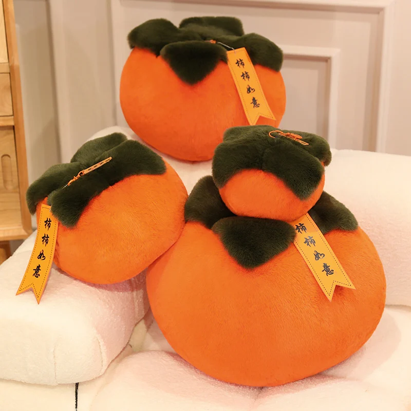 Simulation New Year Mascot Realistic Persimmon Plush Toys Soft Stuffed Plants Fruit Sofa Cushion for Girls Xmas Gifts Home Decor
Simulation New Year Mascot Realistic Persimmon Plush Toys Soft Stuffed Plants Fruit Sofa Cushion for Girls Xmas Gifts Home Decor