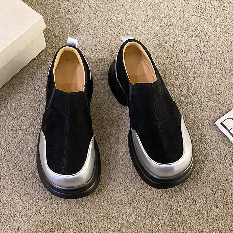 Female Shoes 2025 Hot Sale Loafers Women's High Heels Classics Office Pumps Women Round Toe Med Heel Slip on Sewing Shoes Women
Female Shoes 2025 Hot Sale Loafers Women's High Heels Classics Office Pumps Women Round Toe Med Heel Slip on Sewing Shoes Women