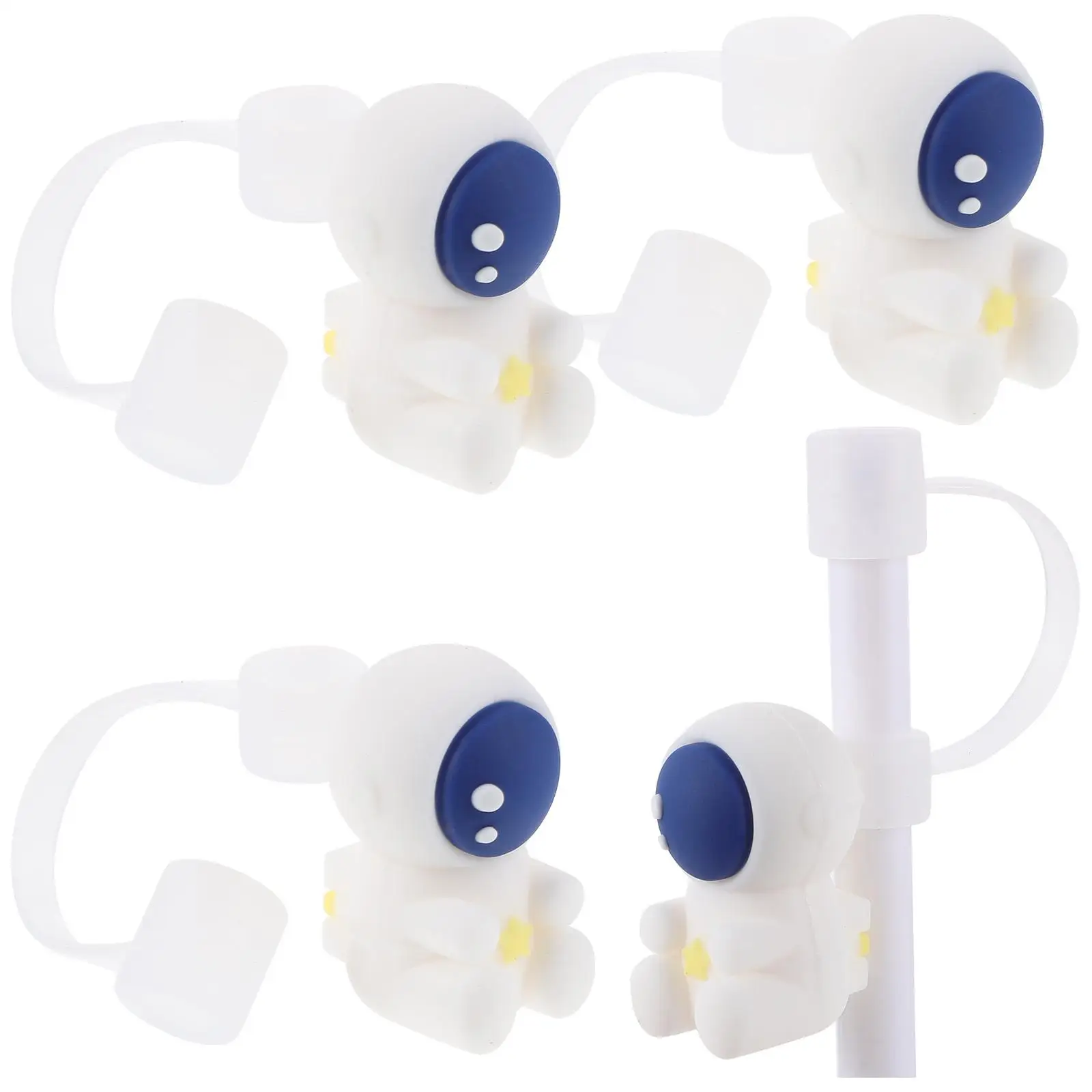 4 Pcs Cloud Straw Topper Cover Cartoon Silicone Lids Silica Gel Caps Covers Drinking
4 Pcs Cloud Straw Topper Cover Cartoon Silicone Lids Silica Gel Caps Covers Drinking