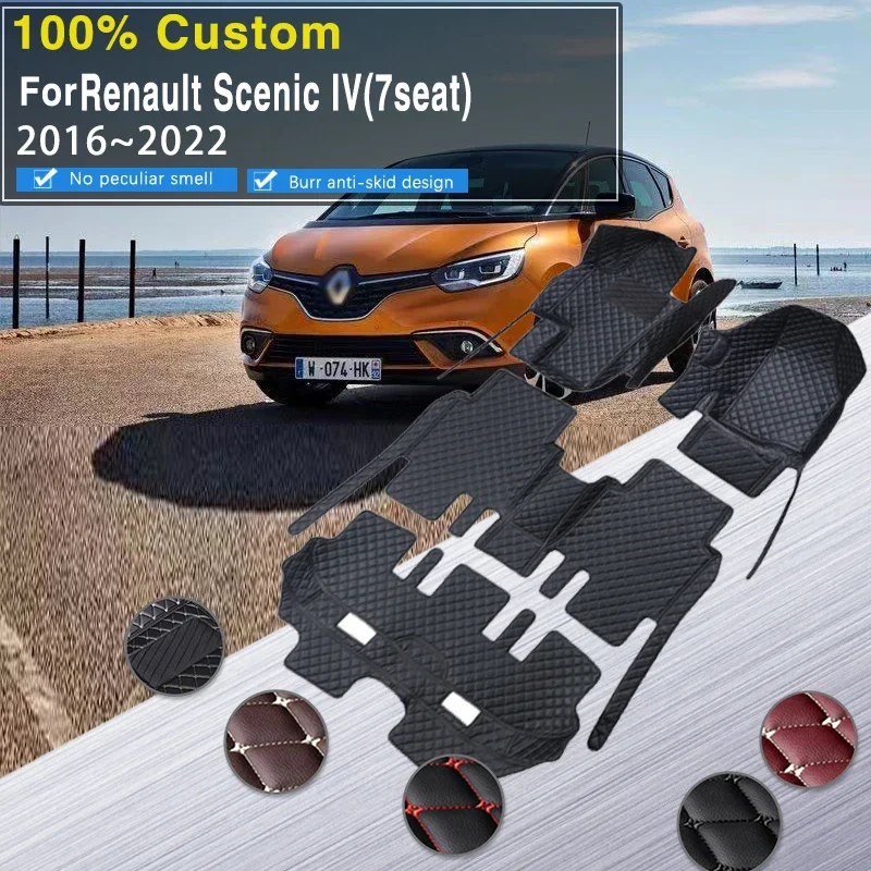 Качественные автомобильные коврики RHD для Renault Scénic IV 2016 ~ 2022 г., 7-местный коврик для защиты от загрязнения, коврик для ног, Tapete Automotivo Para Carro Car
Качественные автомобильные коврики RHD для Renault Scénic IV 2016 ~ 2022 г., 7-местный коврик для защиты от загрязнения, коврик для ног, Tapete Automotivo Para Carro Car