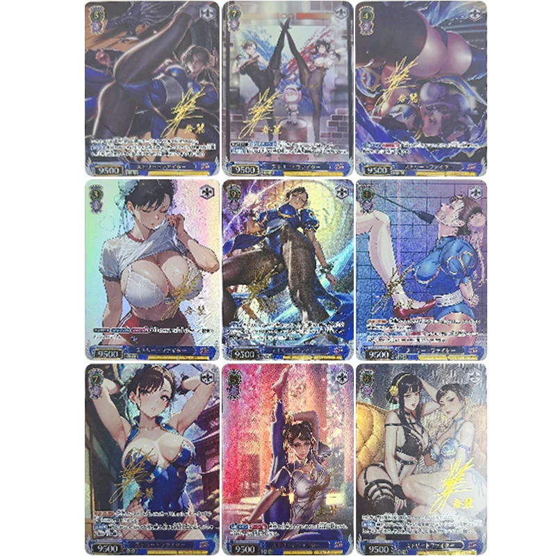 Diy Japanese Anime Goddess Story Chun-Li Card Sets Flash Cards Christmas Birthday Gifts Collectible Cards Children's Toys
Diy Japanese Anime Goddess Story Chun-Li Card Sets Flash Cards Christmas Birthday Gifts Collectible Cards Children's Toys