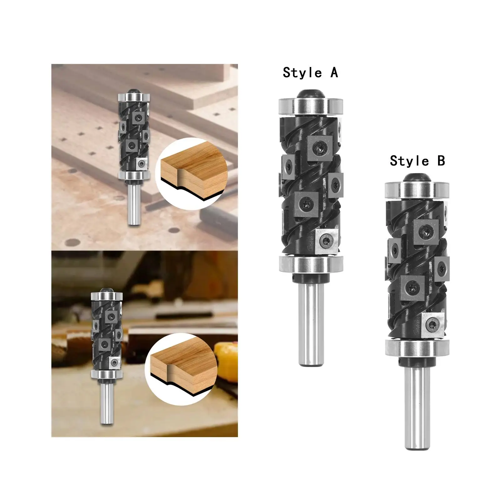 Pattern Flush Trim Router Bit, Heavy Duty Milling Cutter Tool for Milling
Pattern Flush Trim Router Bit, Heavy Duty Milling Cutter Tool for Milling