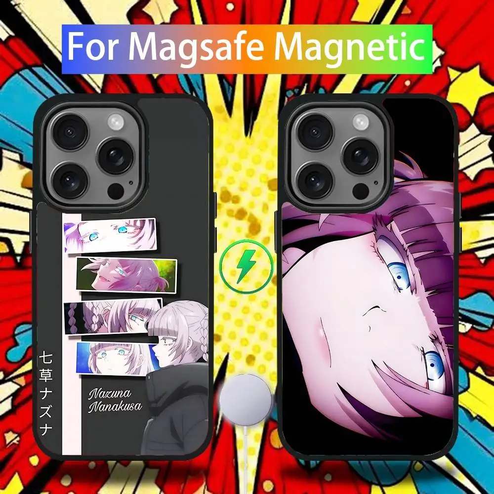 Nazuna Nanakusa Phone Case For iPhone 16,15,14,13,12,11,Pro,Max,Plus,Mini,SE4,E Magnetic Magsafe Wireless Charging
Nazuna Nanakusa Phone Case For iPhone 16,15,14,13,12,11,Pro,Max,Plus,Mini,SE4,E Magnetic Magsafe Wireless Charging