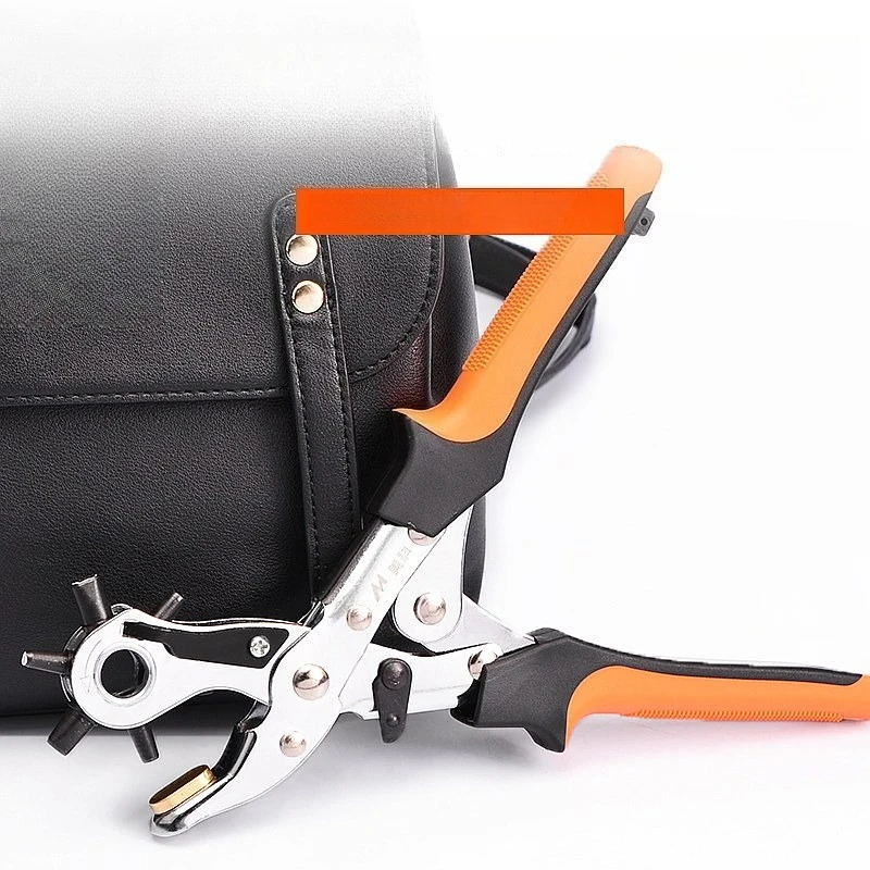 Leather Hole Punch Pliers Tool Multifunctional Stainless Steel Belt Hole Punching Tool Heavy Duty Eyelet Puncher Crafts Tools
Leather Hole Punch Pliers Tool Multifunctional Stainless Steel Belt Hole Punching Tool Heavy Duty Eyelet Puncher Crafts Tools