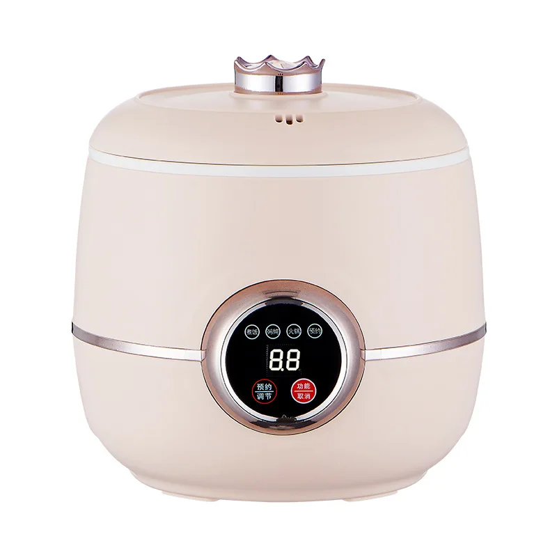 110V 1.6L Mini Rice Cooker Multifunctional Smart Small Electric Cooking Pot Portable Household Rice Cooker for 1-2 People
110V 1.6L Mini Rice Cooker Multifunctional Smart Small Electric Cooking Pot Portable Household Rice Cooker for 1-2 People