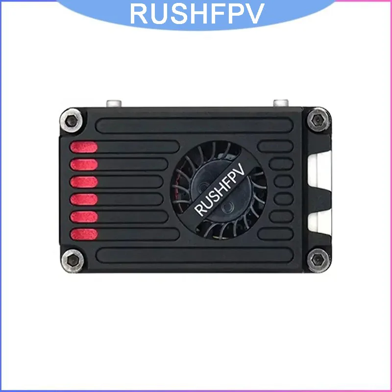 RUSHFPV MAX SOLO XBAND 4.9GHz 2.5W VTX, CNC Shell Built-in Fan 8CH for FPV Racing Long Range Drone
RUSHFPV MAX SOLO XBAND 4.9GHz 2.5W VTX, CNC Shell Built-in Fan 8CH for FPV Racing Long Range Drone