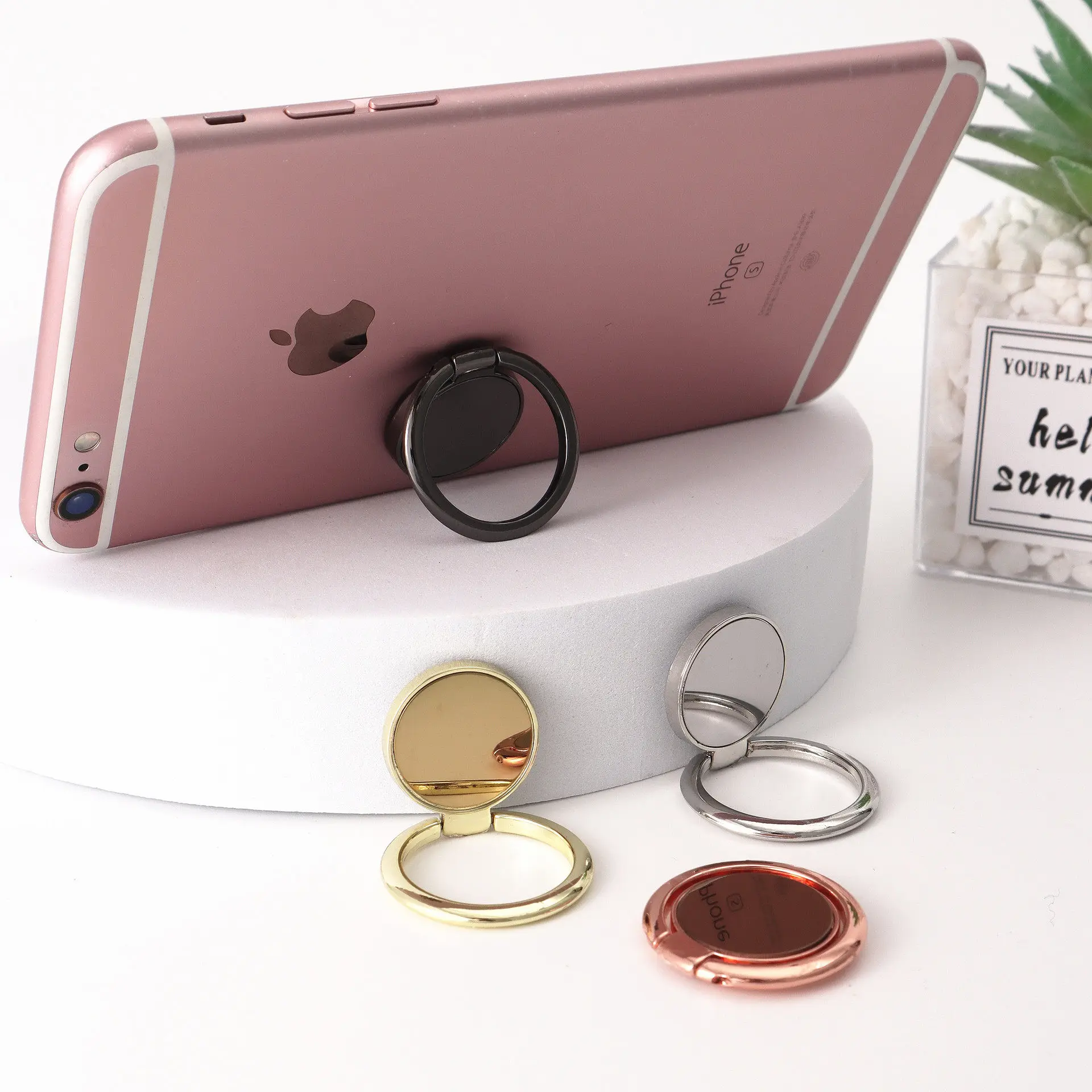 Luxury Metal Phone Ring Holder, 360° Rotation Finger Stand, Universal Grip for iPhone 15 14 13 Pro Max, Samsung S24 Ultra,
Luxury Metal Phone Ring Holder, 360° Rotation Finger Stand, Universal Grip for iPhone 15 14 13 Pro Max, Samsung S24 Ultra,