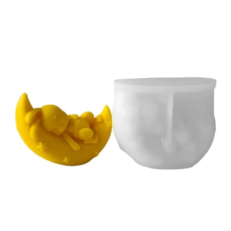 652F Moon Rabbit Silicone Molds Easy Releasing Moulds Silicone Texture for Creative Making and Unique Gifts
652F Moon Rabbit Silicone Molds Easy Releasing Moulds Silicone Texture for Creative Making and Unique Gifts