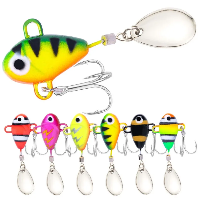 ZWICKE 10g/16g VIB Composite Spinning Sequins Metal Vibration Mini Noise Lure Carp Fishing Tackle Spinning Tail Spinnerbait
ZWICKE 10g/16g VIB Composite Spinning Sequins Metal Vibration Mini Noise Lure Carp Fishing Tackle Spinning Tail Spinnerbait