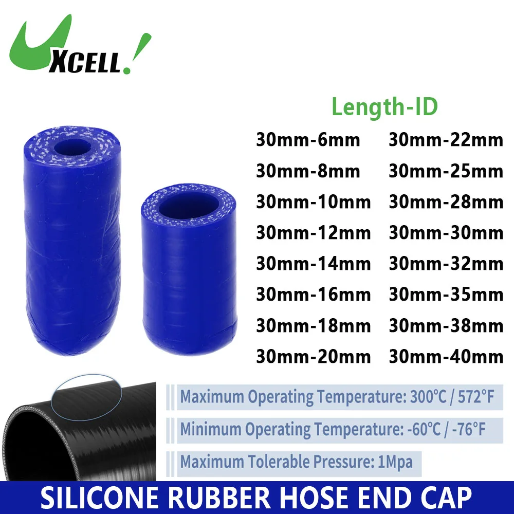 UXCELL 6/8/10/12/14/16/18/20/22/25/28/30/32/35/38/40mm ID Car Silicone Hose End Reinforced Blanking Cap Car Accessories
UXCELL 6/8/10/12/14/16/18/20/22/25/28/30/32/35/38/40mm ID Car Silicone Hose End Reinforced Blanking Cap Car Accessories