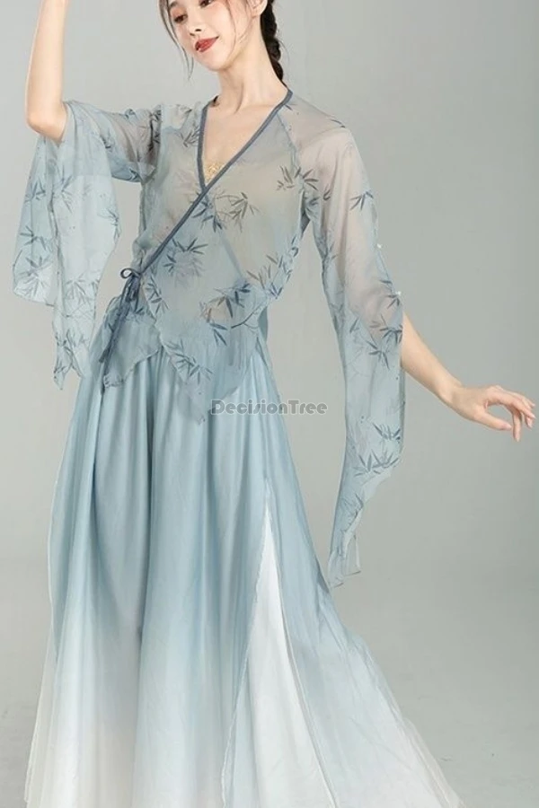 2025 chinese traditional classical dance costume chiffon gauze flowing yarn chinese dance performance costumes practice costumes
2025 chinese traditional classical dance costume chiffon gauze flowing yarn chinese dance performance costumes practice costumes