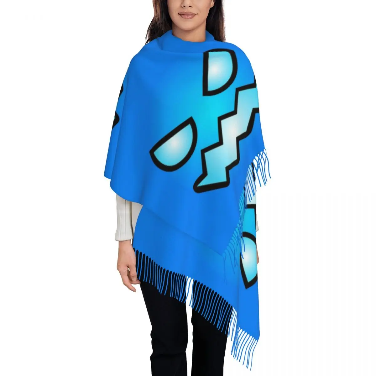 Geometric Dash Games Video Game Fun Scarf for Womens Fall Pashmina Shawl Wrap Geometry Dash Large Shawl Scarf for Evening Dress
Geometric Dash Games Video Game Fun Scarf for Womens Fall Pashmina Shawl Wrap Geometry Dash Large Shawl Scarf for Evening Dress