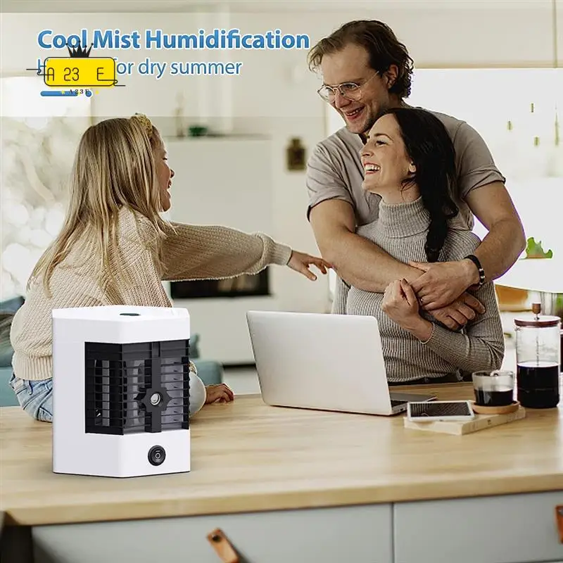 A23E-Portable Mini Air Conditioner, Very Suitable For Small Rooms, Quiet Air Cooler, Portable Mini Fan, Humidifier
A23E-Portable Mini Air Conditioner, Very Suitable For Small Rooms, Quiet Air Cooler, Portable Mini Fan, Humidifier