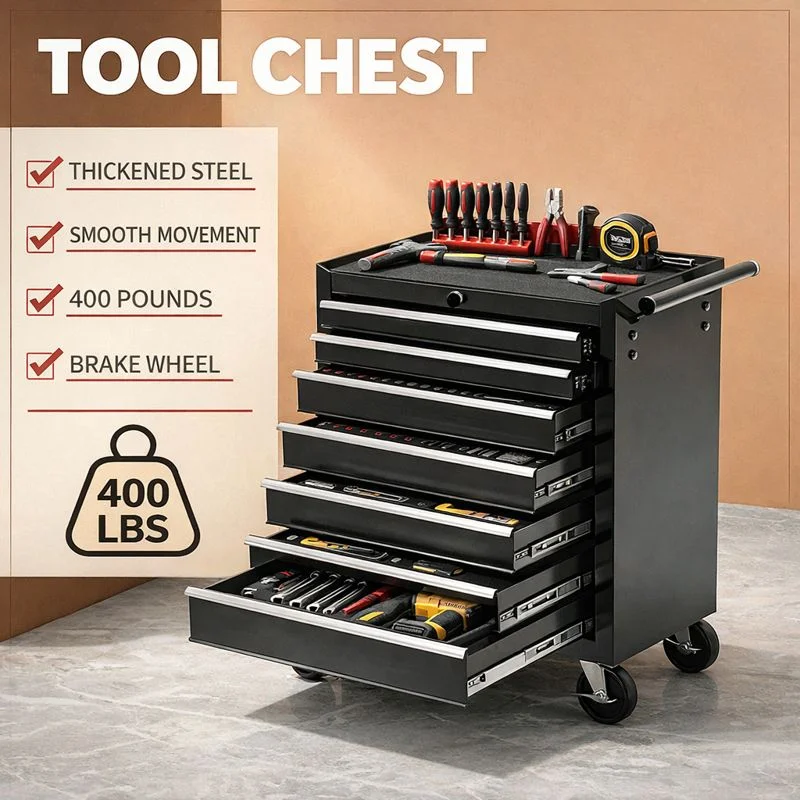 7drawer Tool Cabinet Rolling Tool Chest Cart Tools Storage Box for Garage Workshop Cabinet organizador de herramientas 서랍장
7drawer Tool Cabinet Rolling Tool Chest Cart Tools Storage Box for Garage Workshop Cabinet organizador de herramientas 서랍장