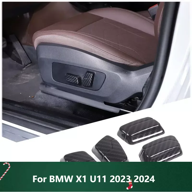For BMW X1 U11 2023-2024 ABS Carbon Fiber Car Seat Adjust Button Cover Trim Sticker Car Interior Accessories
For BMW X1 U11 2023-2024 ABS Carbon Fiber Car Seat Adjust Button Cover Trim Sticker Car Interior Accessories