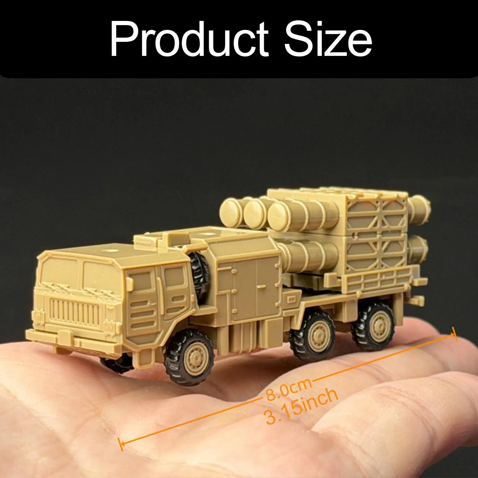 2Pcs 1/144 Scale Armored Truck Model Armored Vehicles DIY Assemble
2Pcs 1/144 Scale Armored Truck Model Armored Vehicles DIY Assemble