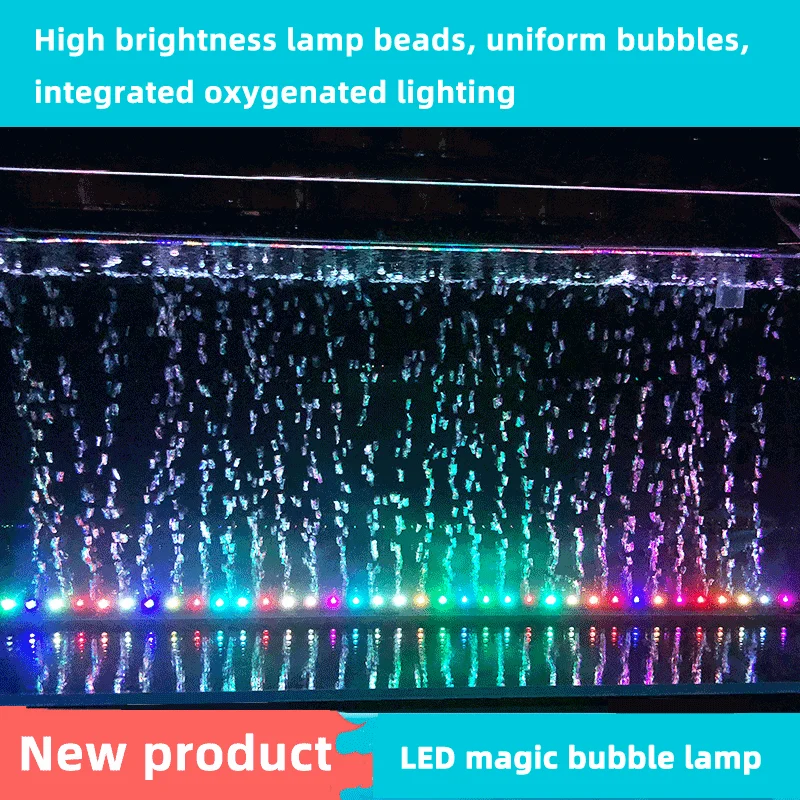 Aquarium Fish Tank LED Light Waterproof Lighting Bubble Bar Oxygenation Atmosphere Light Underwater Light
Aquarium Fish Tank LED Light Waterproof Lighting Bubble Bar Oxygenation Atmosphere Light Underwater Light